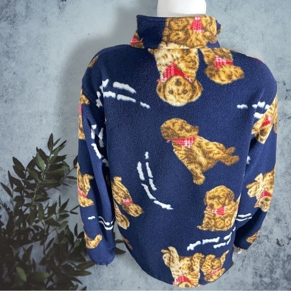 Northern Reflections Golden Retriever Puppy Plush Fleece Coat Size Small - Picture 6 of 9